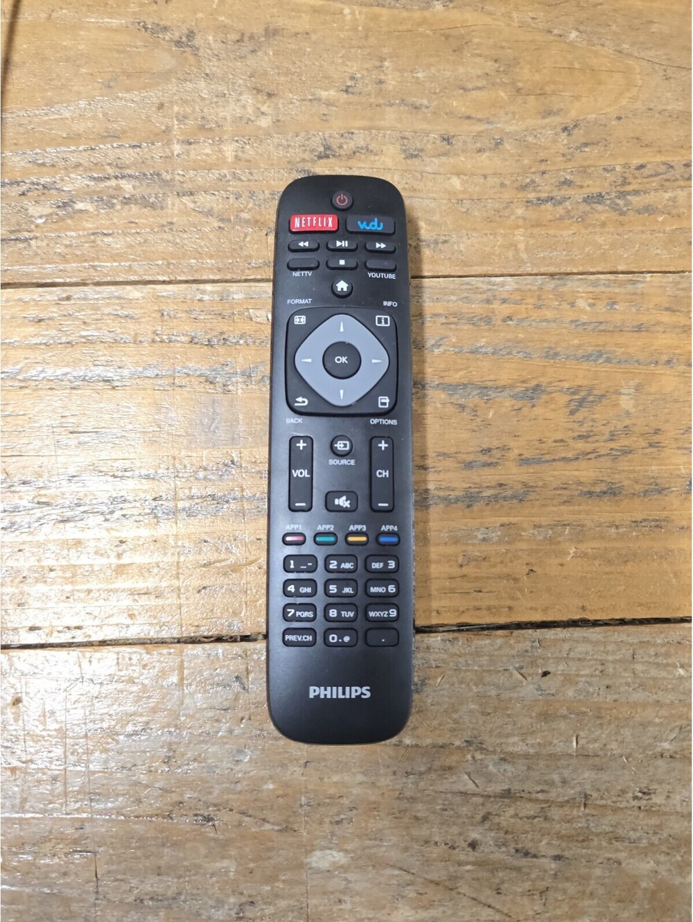 GENUINE PHILIPS URMT41JHG012 LED TV REMOTE 55PFL4909F7 65PFL4909F7 TESTED OEM